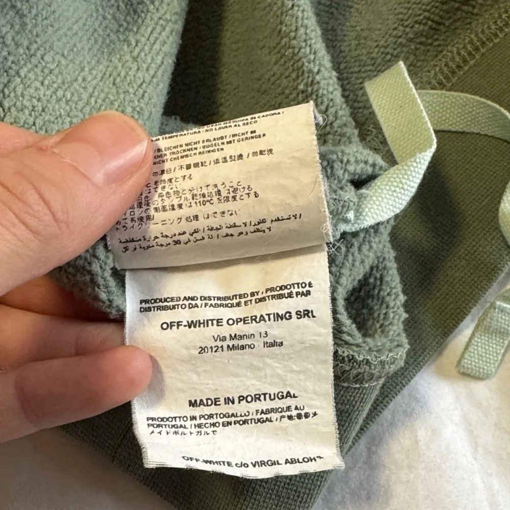OFF-WHITE main label Virgil
Abloh sweatshirt - Picture 12 of 12